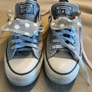 Converse Polka Dot Gray Sneakers